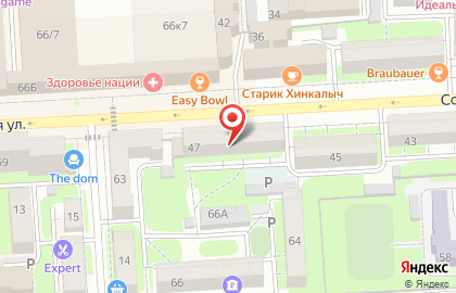 Мебельный салон МЕБЕЛИОН на Советской улице на карте