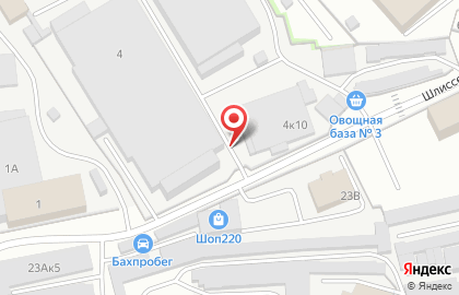 Заречное в Ленинском районе на карте