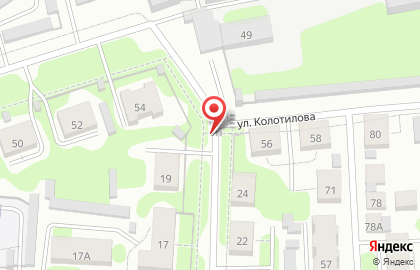 Ивгорэлектросеть, ОАО на улице Колотилова на карте
