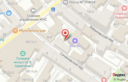 Хостел Хостелы Рус на Пречистенке на карте