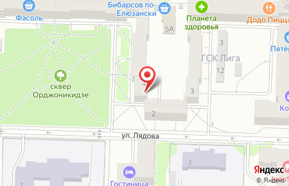 Фарт Ломбард на карте