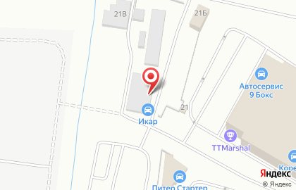 Автоцентр Икар на проспекте Маршала Жукова на карте