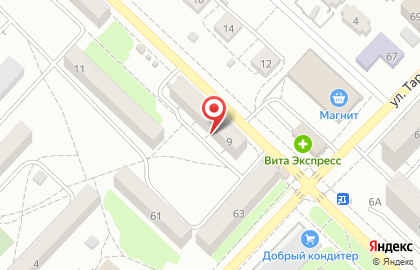 Поволжский банк Сбербанка России в Краснооктябрьском районе на карте
