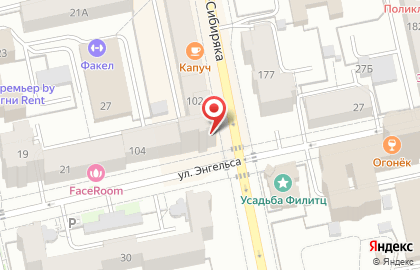 Север Пласт Групп на улице Мамина-Сибиряка на карте