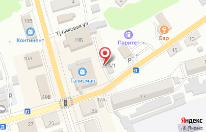 Шиномонтажная мастерская на улице Горняков на карте