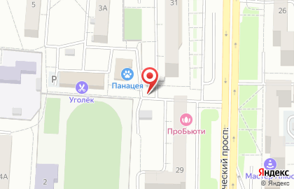 Манхеттен на проспекте Победы на карте