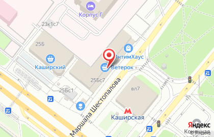 Кафе Крендель в Москве на карте