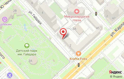 Кофе-центр в Кировском районе на карте