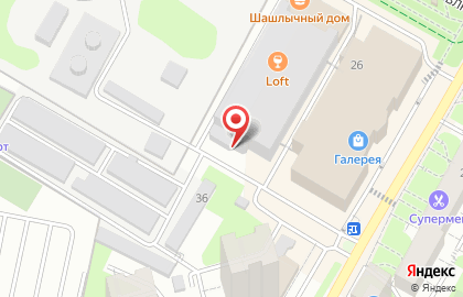 Шиномонтажная мастерская на улице Свердлова на карте