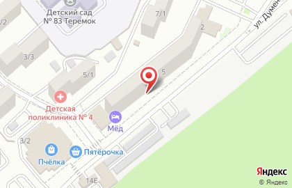 Салон красоты Дуэт в Ростове-на-Дону на карте