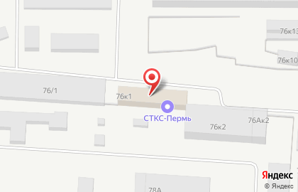 Завод сотового поликарбоната ЮГ-Ойл-Пласт Пермь на карте