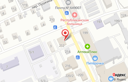 Ювелирная мастерская в Горно-Алтайске на карте
