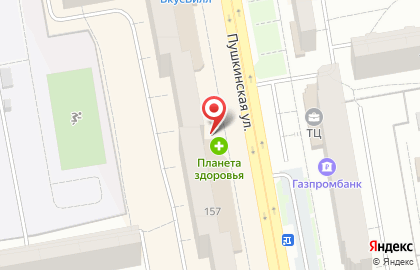 Ателье Изюм на Пушкинской улице на карте
