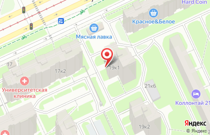 Продуктовый магазин в Санкт-Петербурге на карте