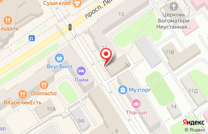 Студия полиграфии Рыжий кот на улице Дзержинского на карте
