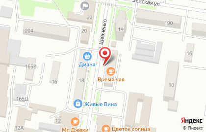 Салон-парикмахерская Florange на улице Шевченко на карте
