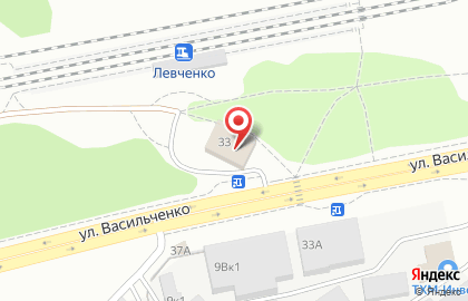 Акцент на улице Васильченко на карте