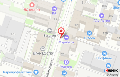 Отдел Вселения и Регистрационного Учёта Граждан # 1 на Тамбовской улице на карте
