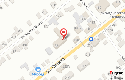 Участковый пункт полиции на Ленина, 188 на карте