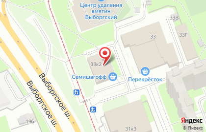 Верный в Выборгском районе на карте
