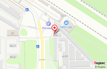 Автостоянка Мгса на Дубнинской улице на карте