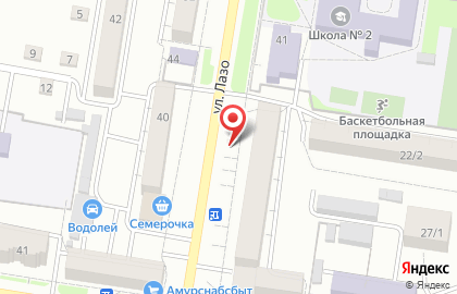 Магазин овощей и фруктов в Благовещенске на карте