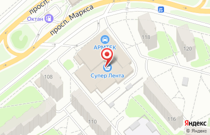 Салон часов Time40.ru на проспекте Маркса на карте
