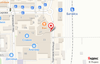 ОАО Национальный Банк ТРАСТ в Батайске на карте