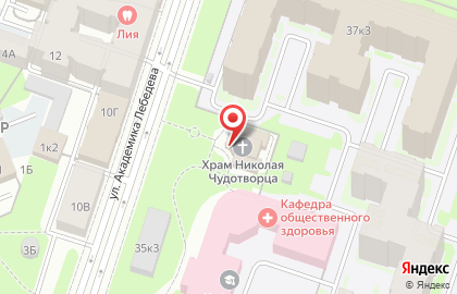 Храм Святителя Николая Чудотворца на карте