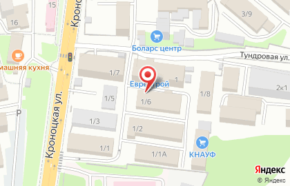 Магазин строительных материалов Крепеж в Петропавловске-Камчатском на карте