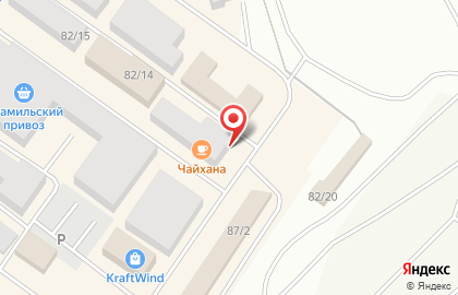 Узбекская чайхана на Пролетарской улице на карте