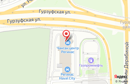 Банк Москвы на Гурзуфской улице на карте