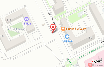 Аврора на улице Согласия на карте