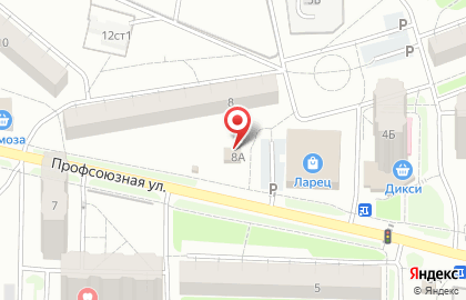 Магазин овощей и фруктов в Москве на карте