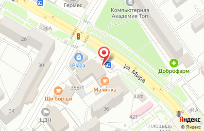 Банкомат ВТБ в Волгограде на карте