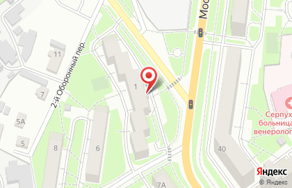 Супермаркет Пятёрочка в Москве на карте