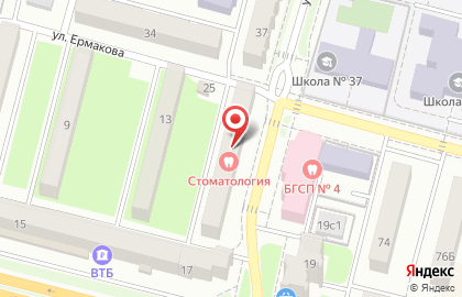 Стоматология Дантист на улице Шолохова, 39 на карте