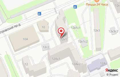Мини-маркет Фасоль в Старопетровском проезде на карте