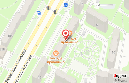Магазин товаров для мастеров красоты Nails Profi на проспекте Вячеслава Клыкова на карте