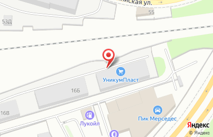 Торговая компания УникумПласт Северо-Запад на Кушелевской дороге на карте