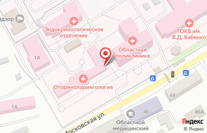 Больница Тамбовская областная клиническая больница им. В.Д. Бабенко в Тамбове на карте