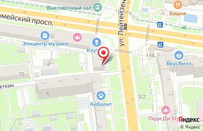 Аптека Будь здоров! на Красноармейском проспекте, 13 на карте