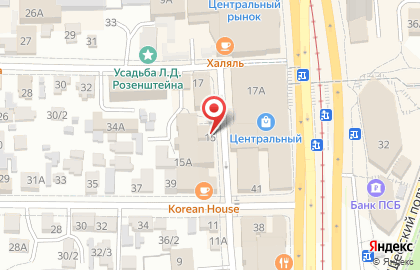 Торговая лавка в Советском районе на карте