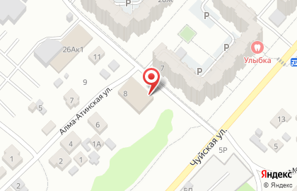 Супермаркет Пятёрочка на Алма-Атинской улице на карте