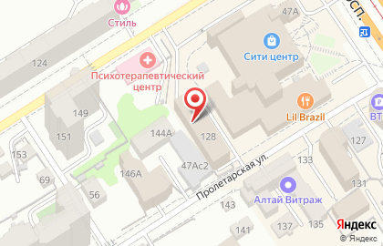 Лизинговая компания УРАЛСИБ на Пролетарской улице на карте