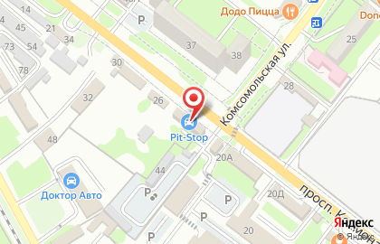 pit Stop на проспекте Космонавтов на карте