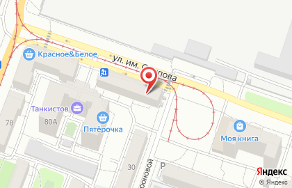 Продовольственный магазин Рациональ в Кировском районе на карте
