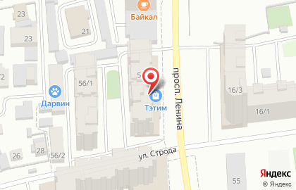 СберБанк на проспекте Ленина на карте