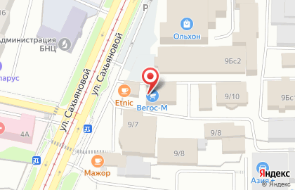 Магазин Вегос-М в Улан-Удэ на карте