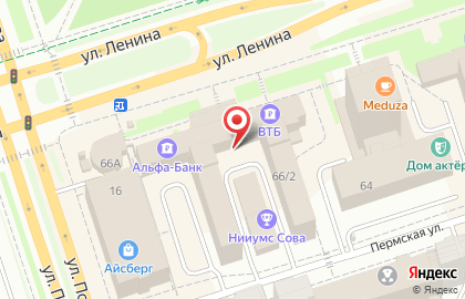 Адрес в Дзержинском районе на карте